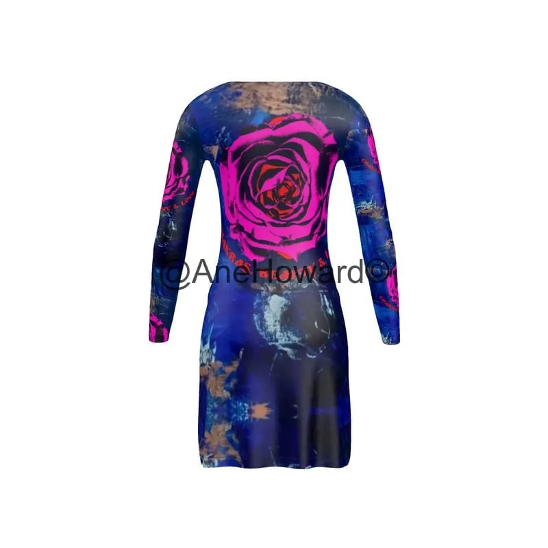 Short Cardigan Dress Chakras, Beauty and Love
