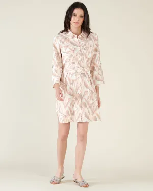 Short shirt-dress