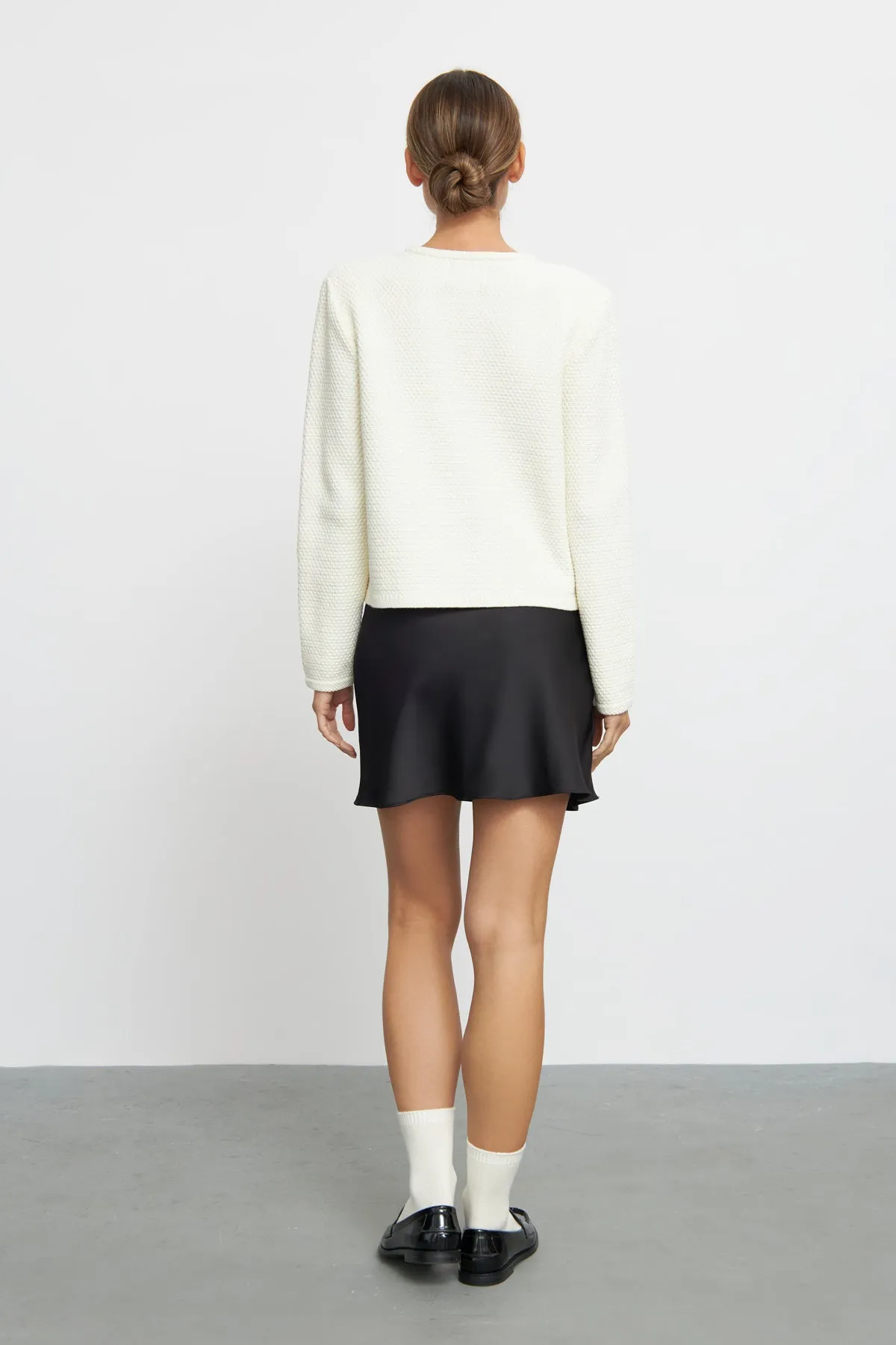 Sienna Cardigan - Knitted off-white