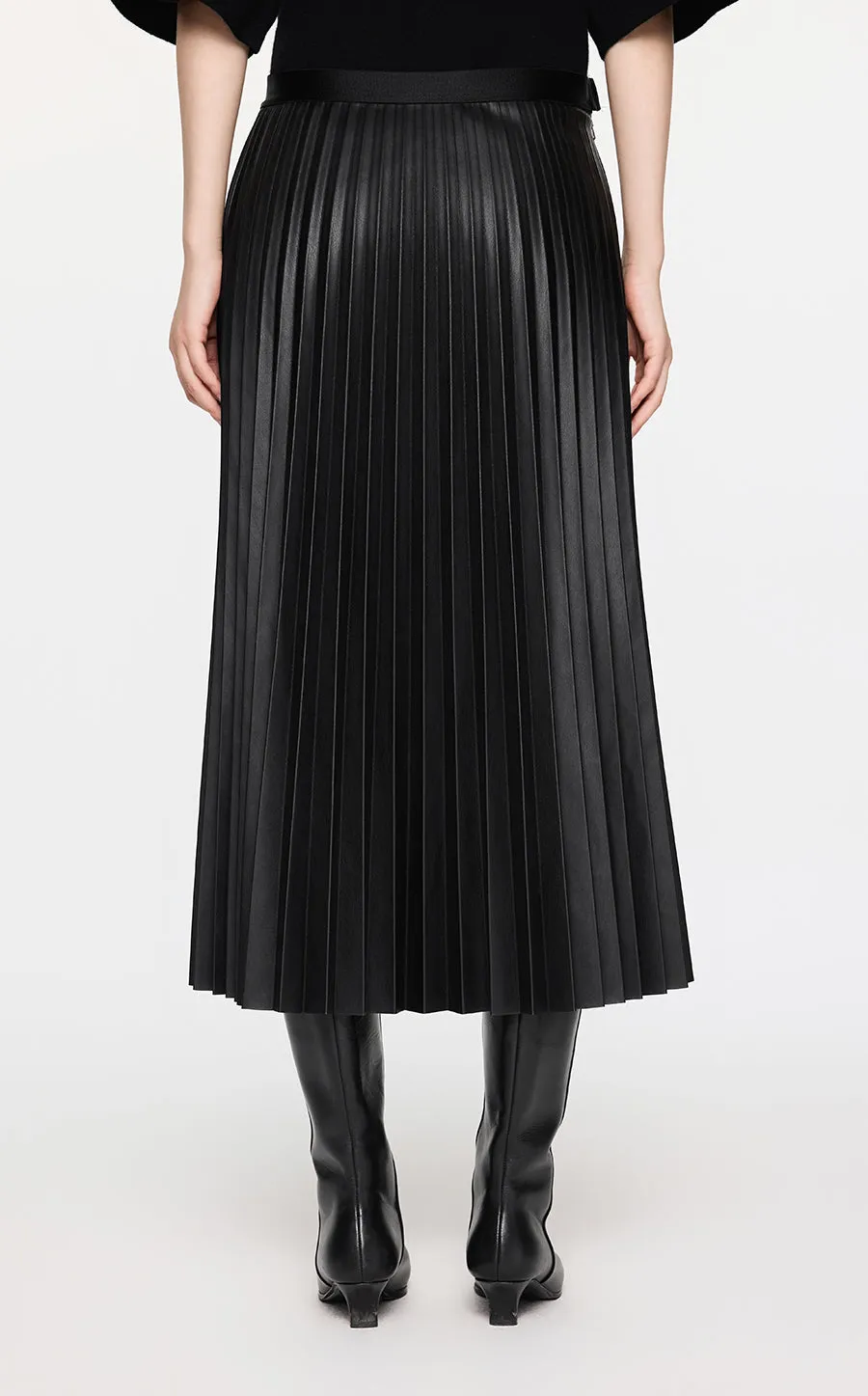 Skirt / JNBY Pleated Midi Skirt
