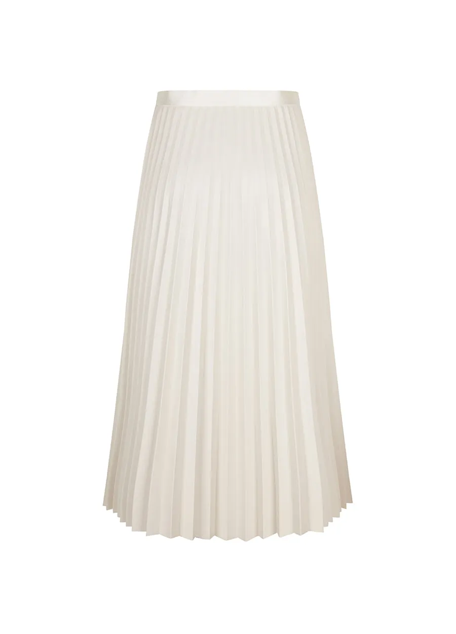 Skirt / JNBY Pleated Midi Skirt