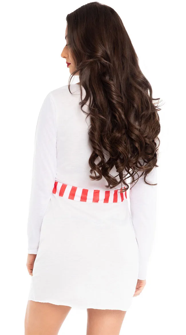 Snowman T-Shirt Dress Costume