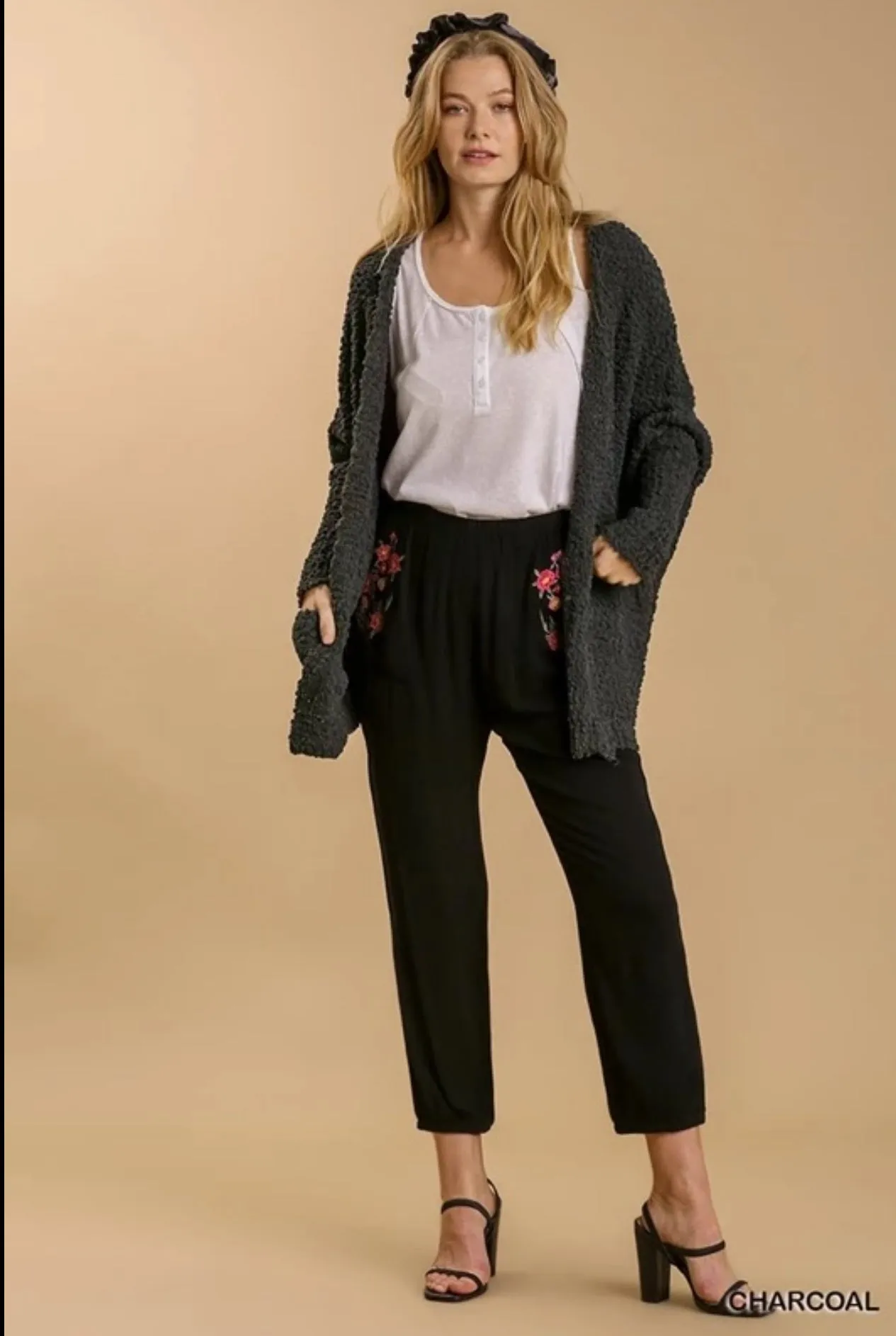 Soft open front Cardigan