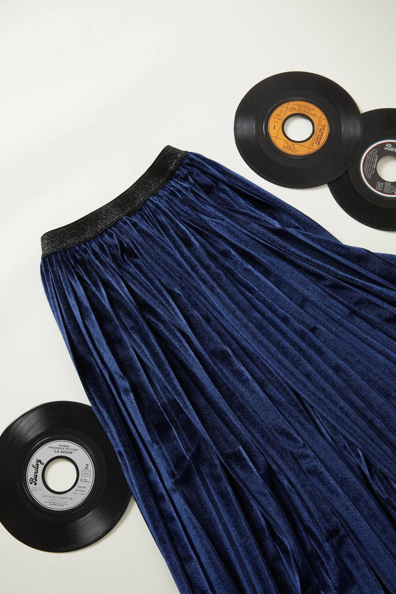 Sonia Rykiel Lita Shimmer Pleated Skirt
