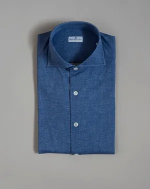 Sonrisa Cotton Jersey Printed Shirt / Blue