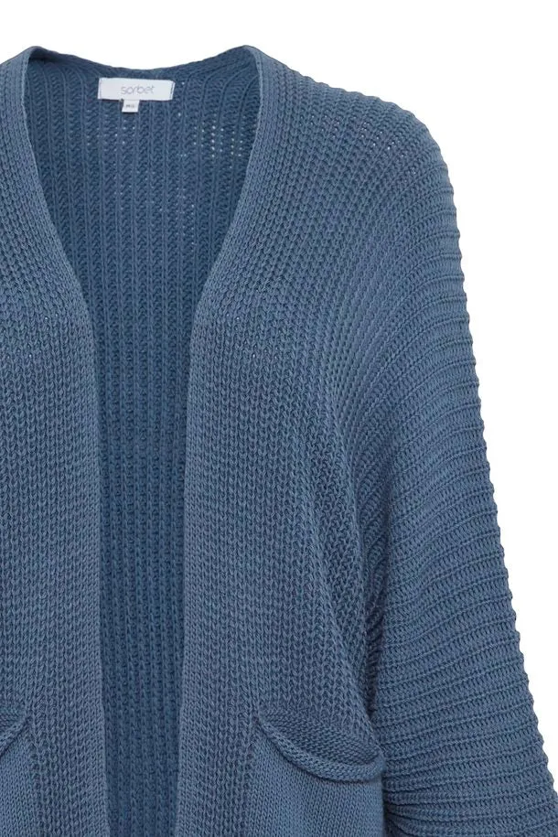 Sorbet Carly Long Cardigan