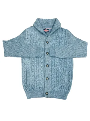 Soul of London Cardigan | Light Blue