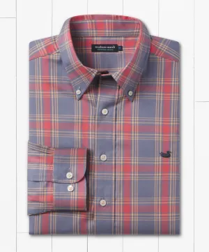 Southern Marsh - Tupelo Windowpane Dress Shirt