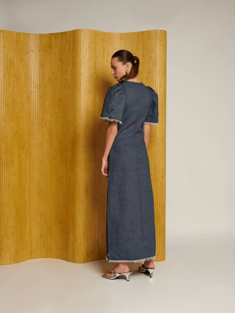 Spencer Denim Midi Dress