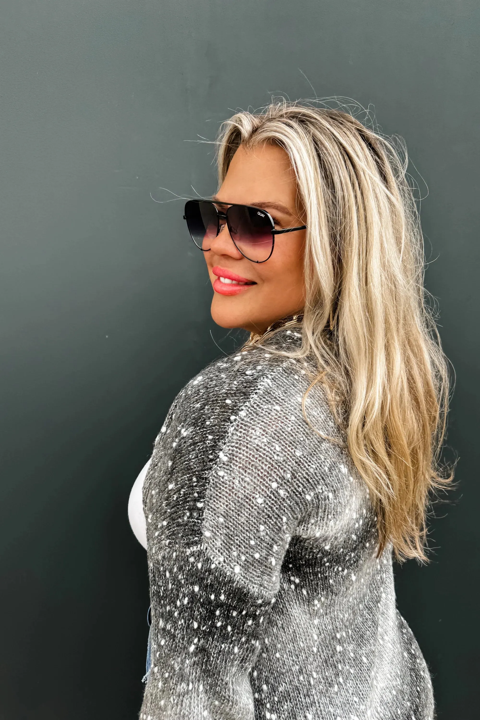 STARSTRUCK OMBRÉ CARDIGAN