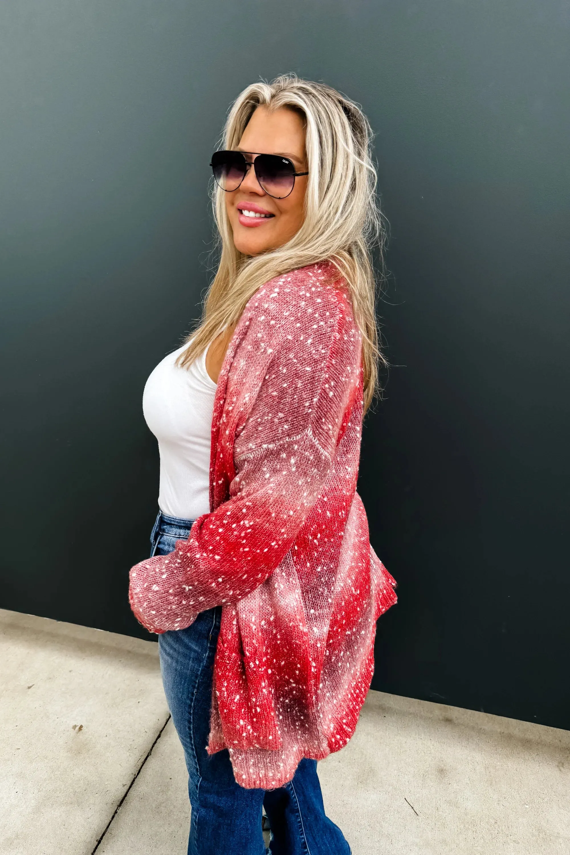 STARSTRUCK OMBRÉ CARDIGAN