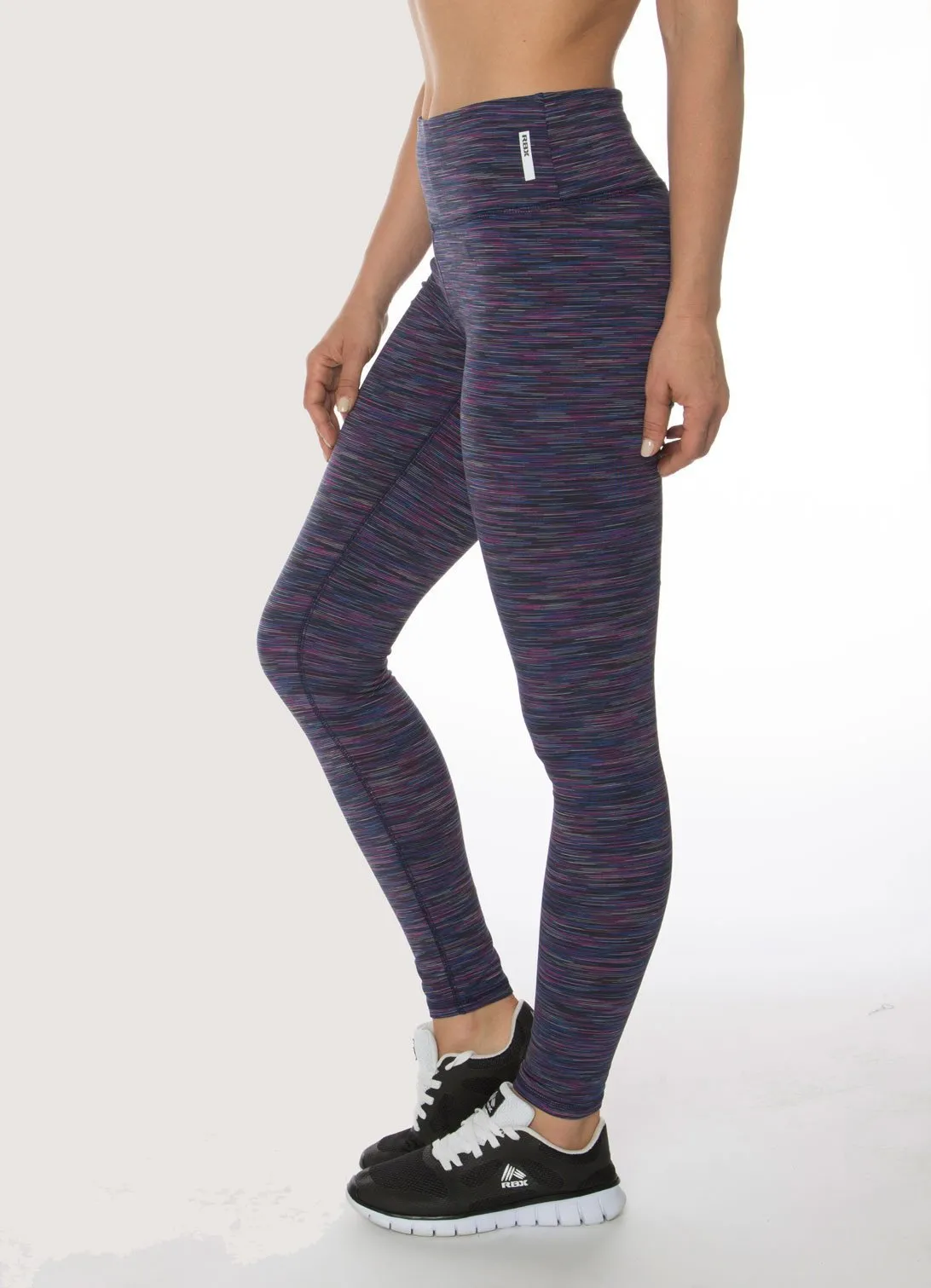Stratus Multi Color Space Dye Peached Legging