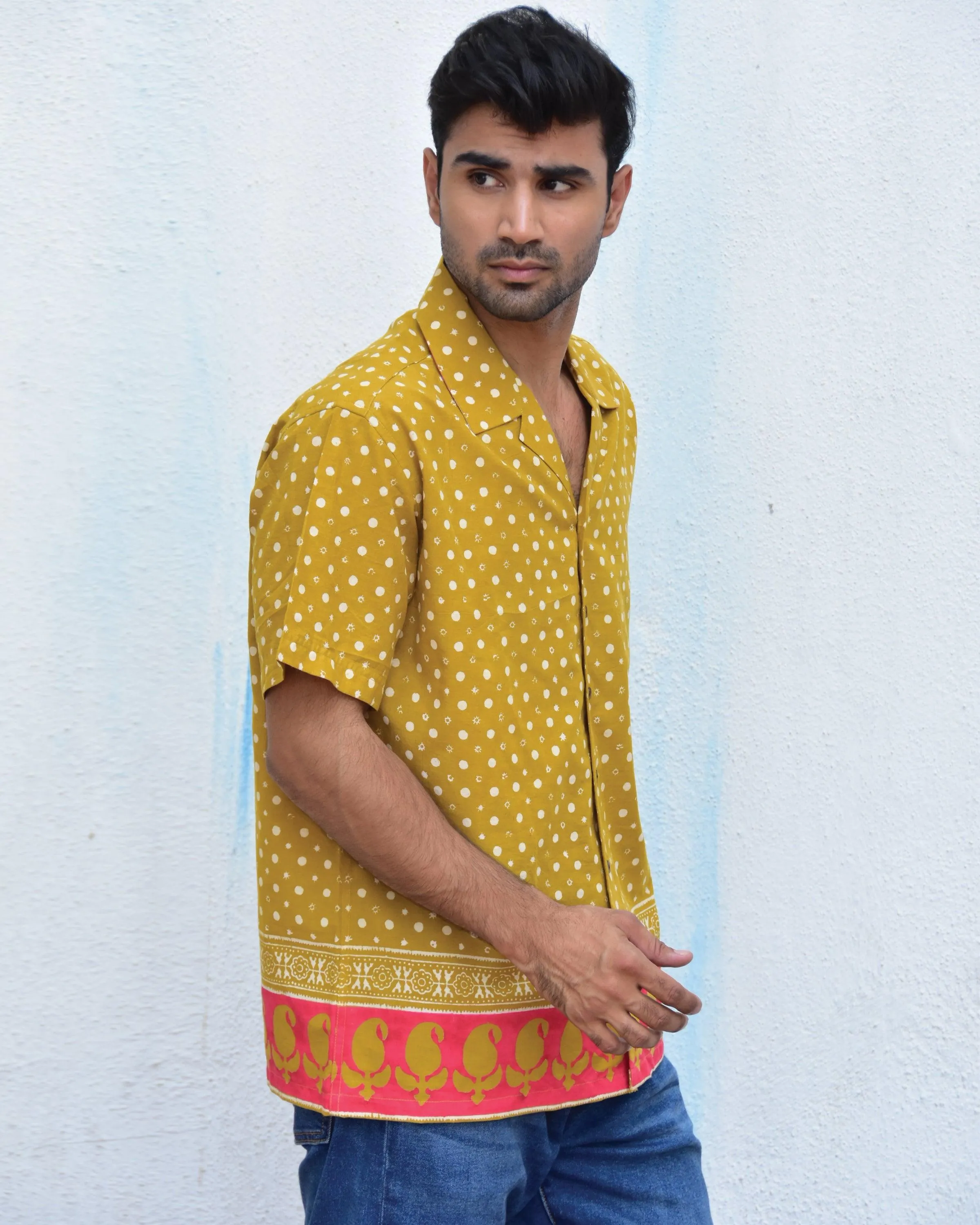 Tapestry Tonic Handblockprinted Pure Cotton Shirt