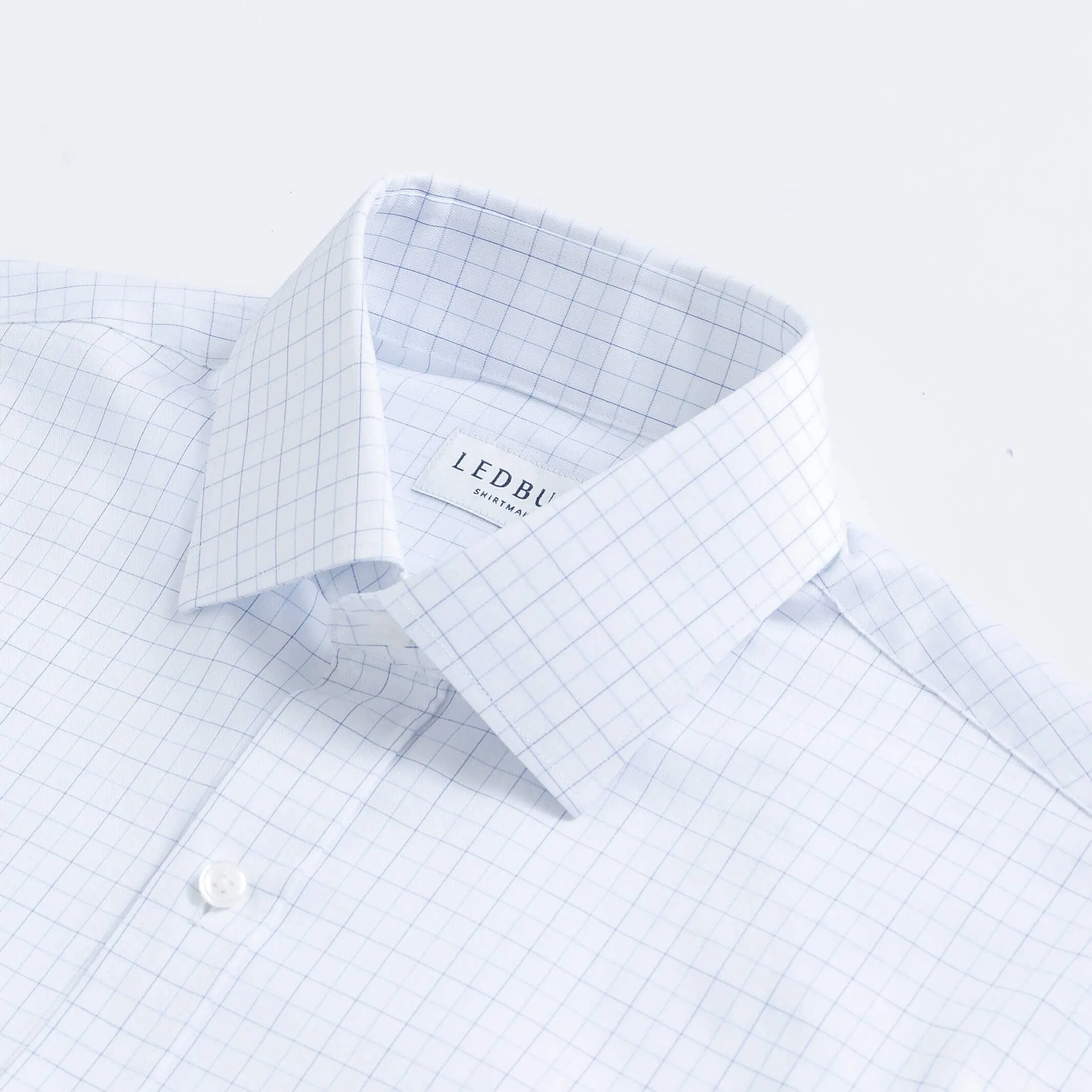 The Blue Albini Smallridge Check Custom Shirt