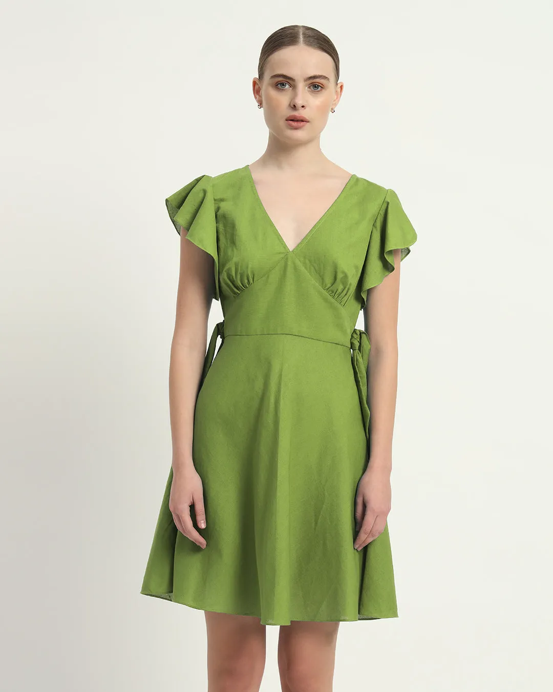 The Fairlie Fern Cotton Dress