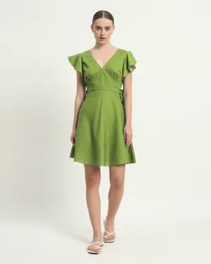 The Fairlie Fern Cotton Dress