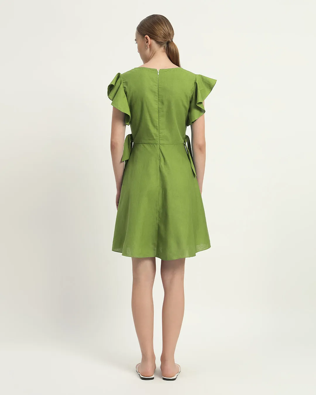 The Fairlie Fern Cotton Dress