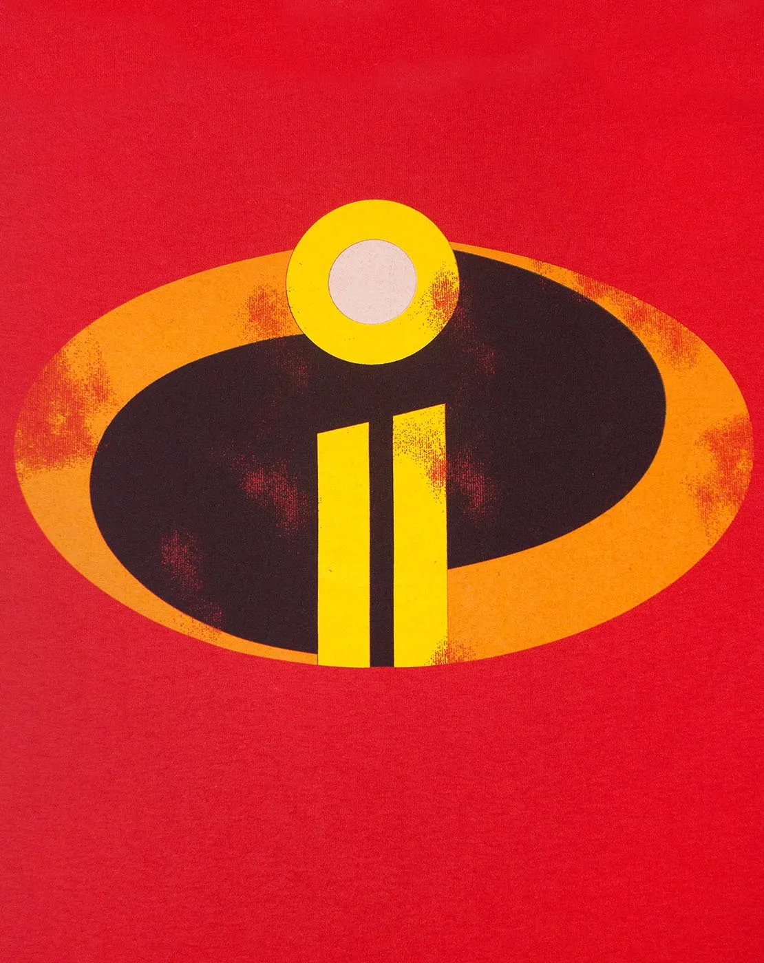 The Incredibles 2 Women's Ladies Costume Red Logo T-Shirt Top