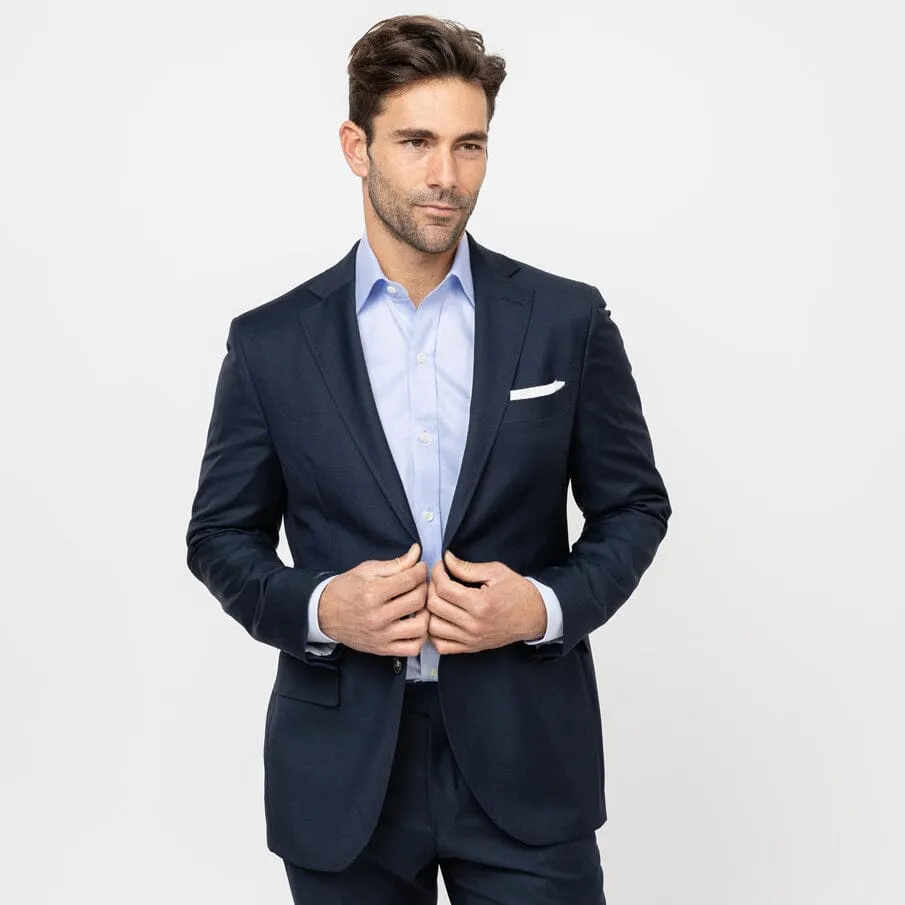 The Light Blue Signature Fine Twill Custom Shirt