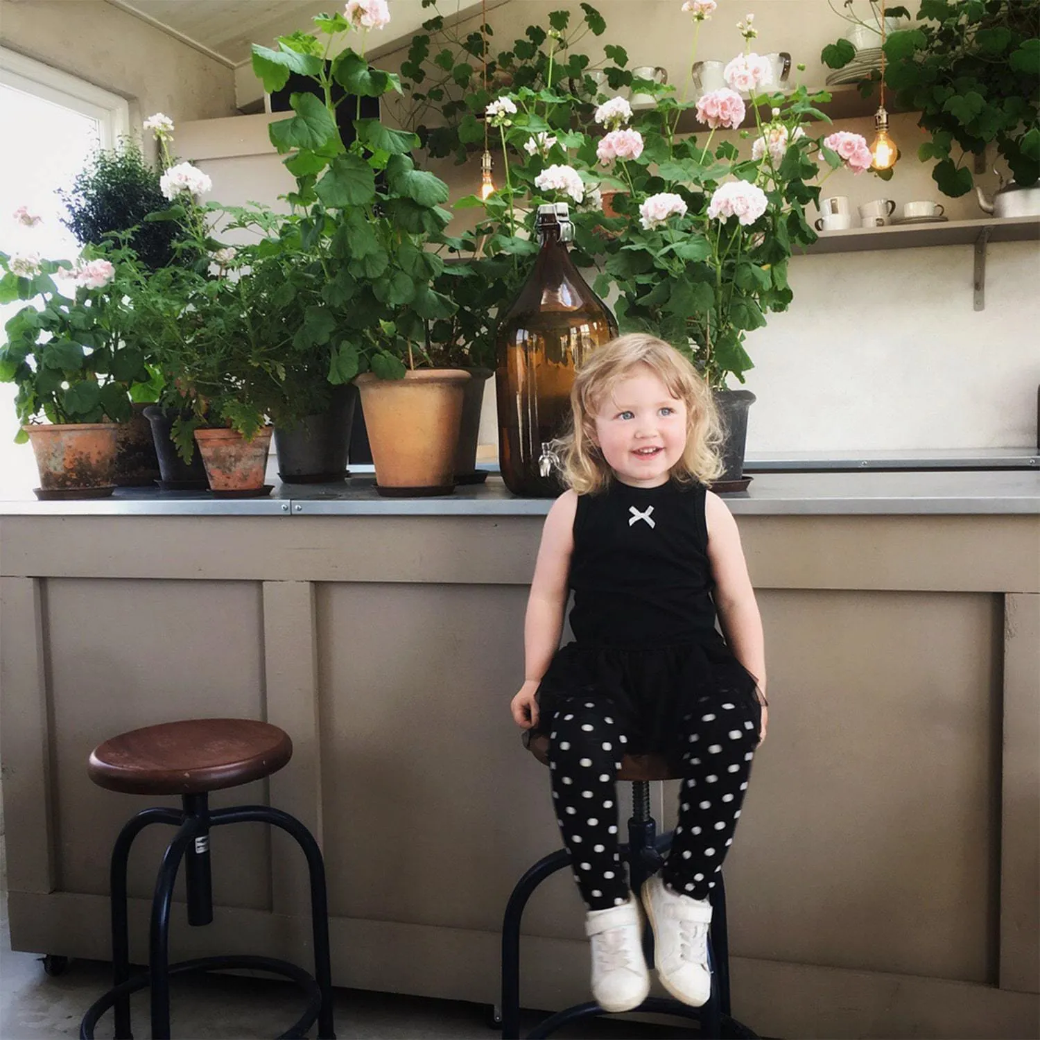 The Tiny Leggings - Polka