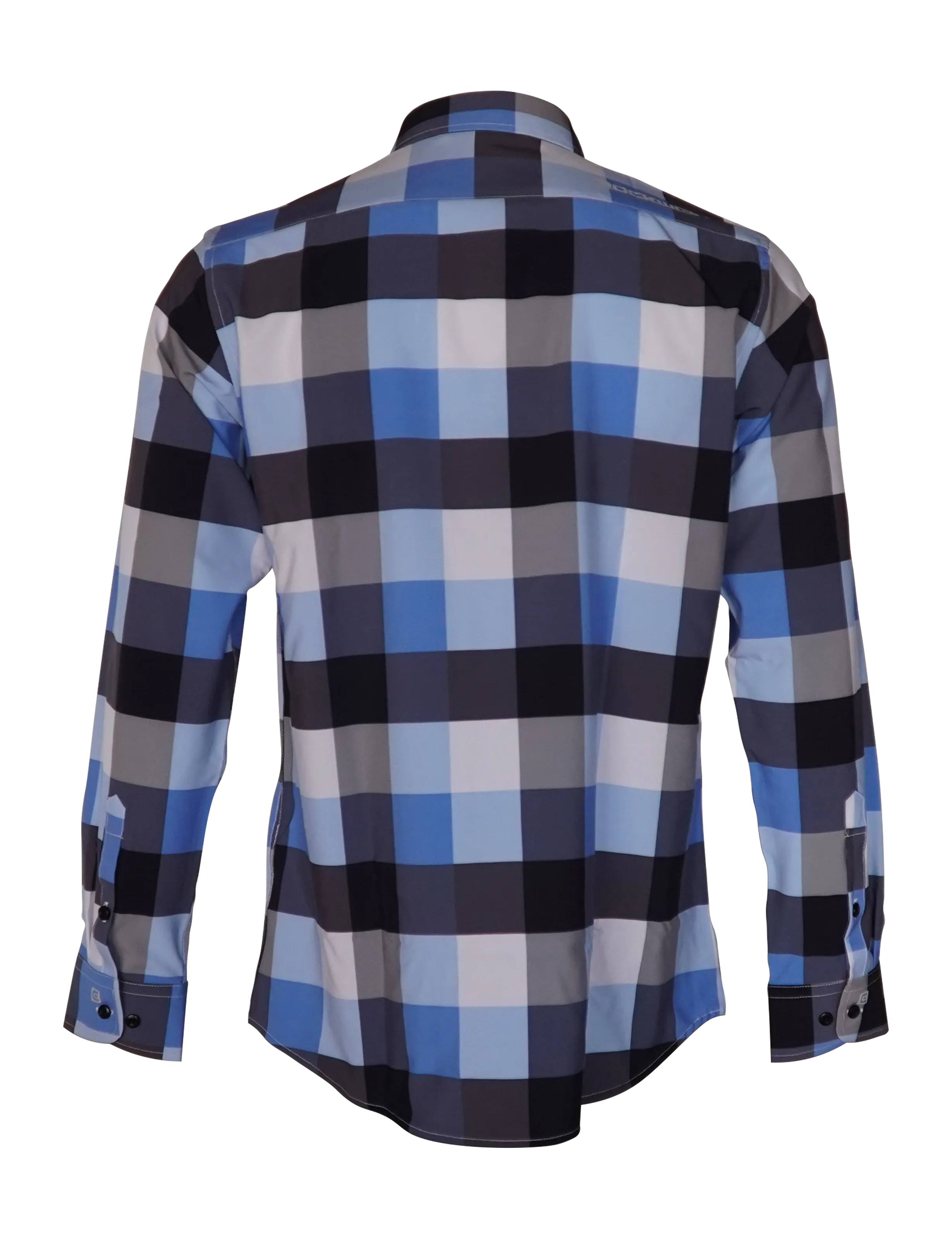 The Titan - Blue Pattern Long Sleeve