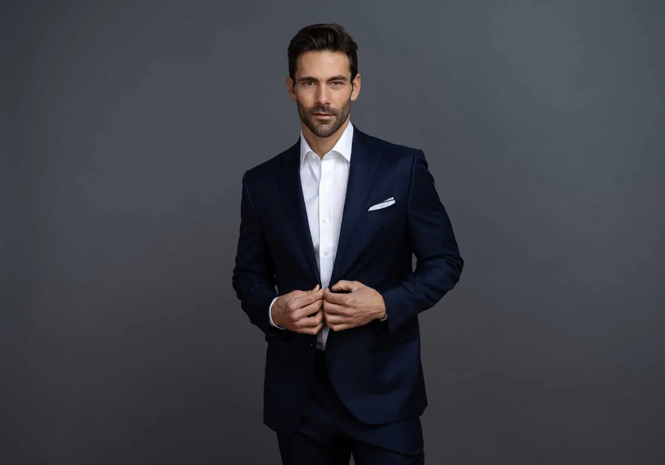 The White Adler Fine Twill Custom Shirt