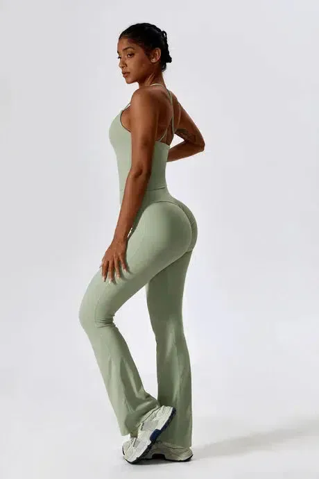 Tove – High-waisted fit – Flared gym leggings