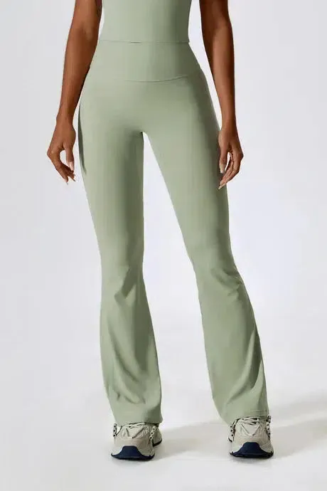 Tove – High-waisted fit – Flared gym leggings