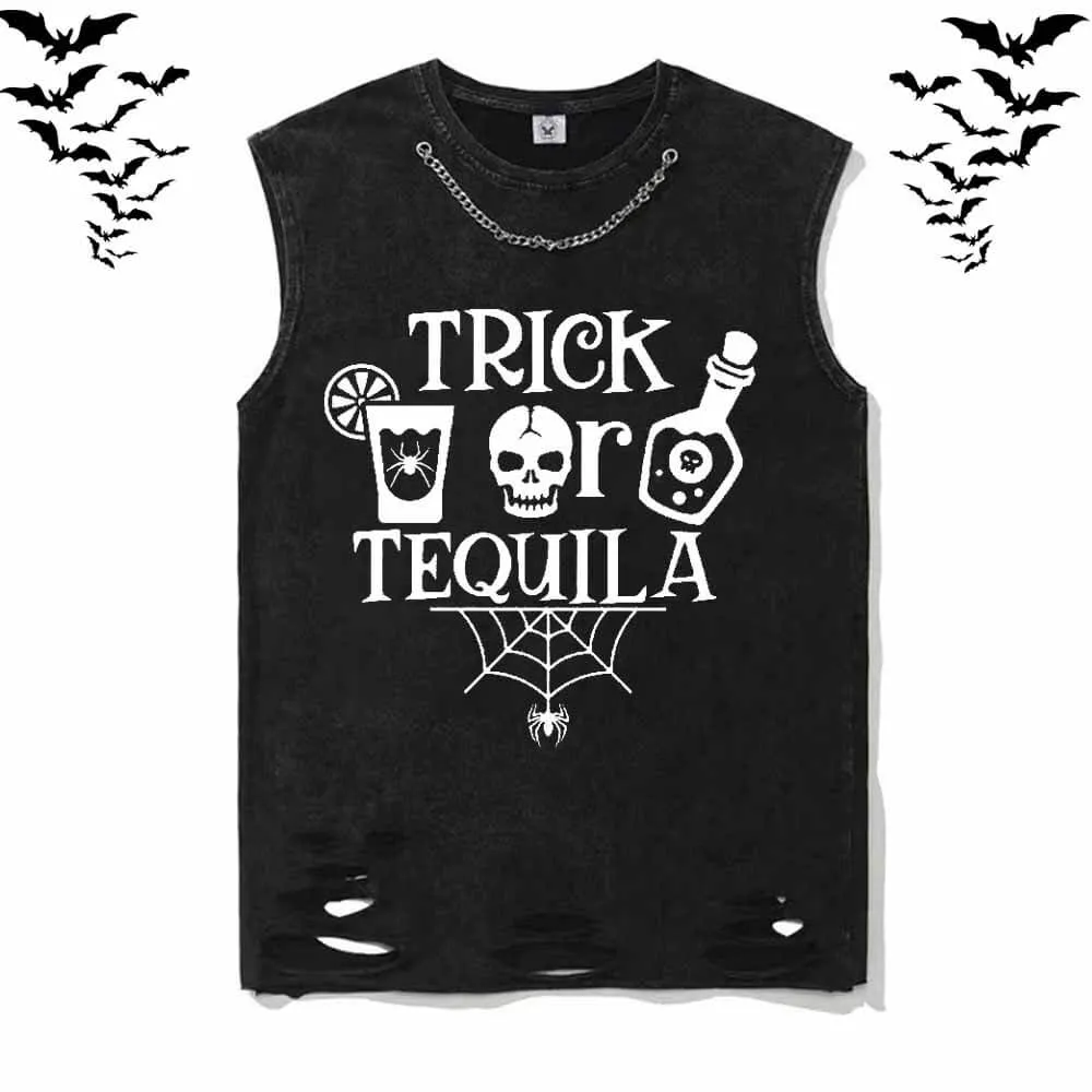 Trick Lemon Tea Or Poison Tequila Vest Top