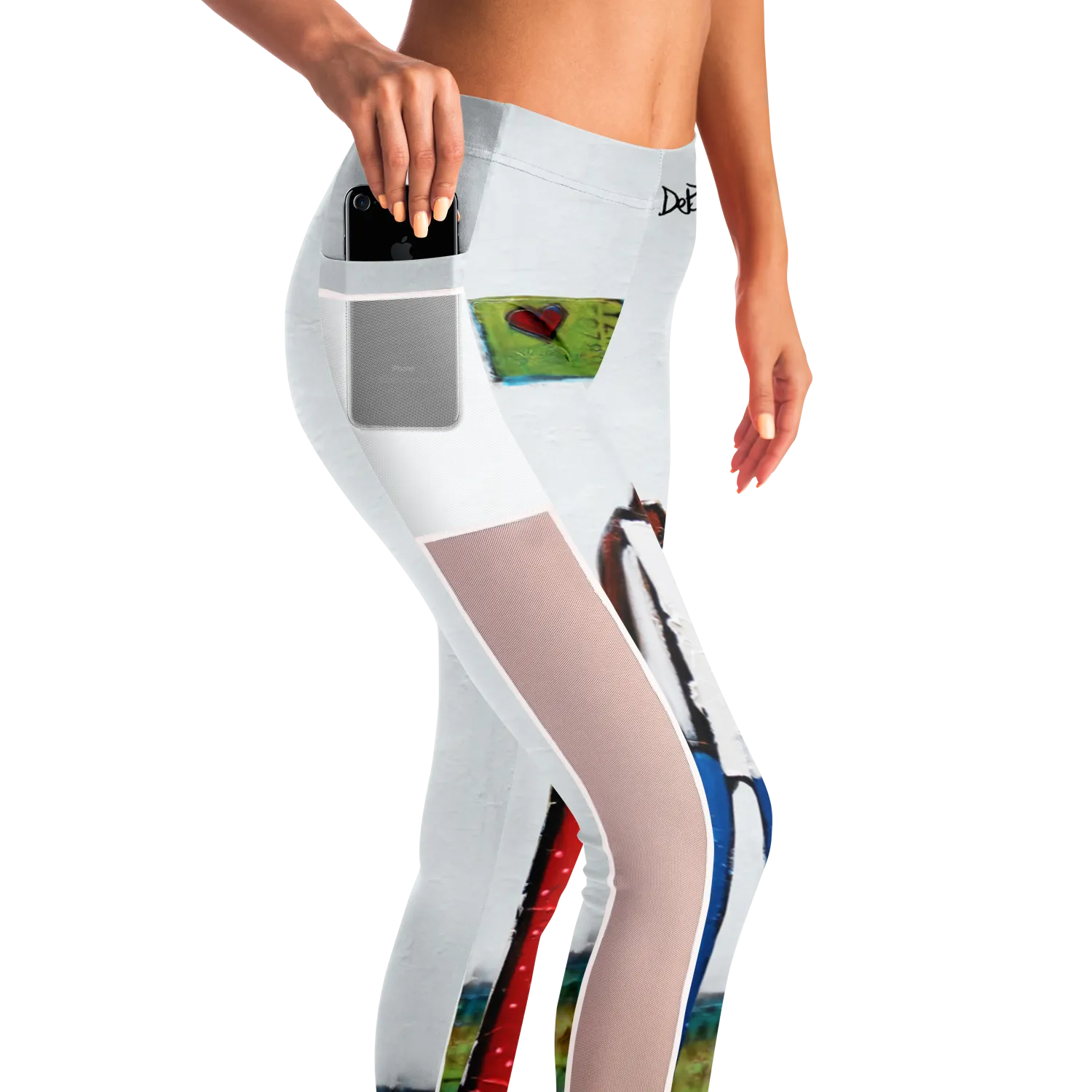 U I Together Mesh pocket legging