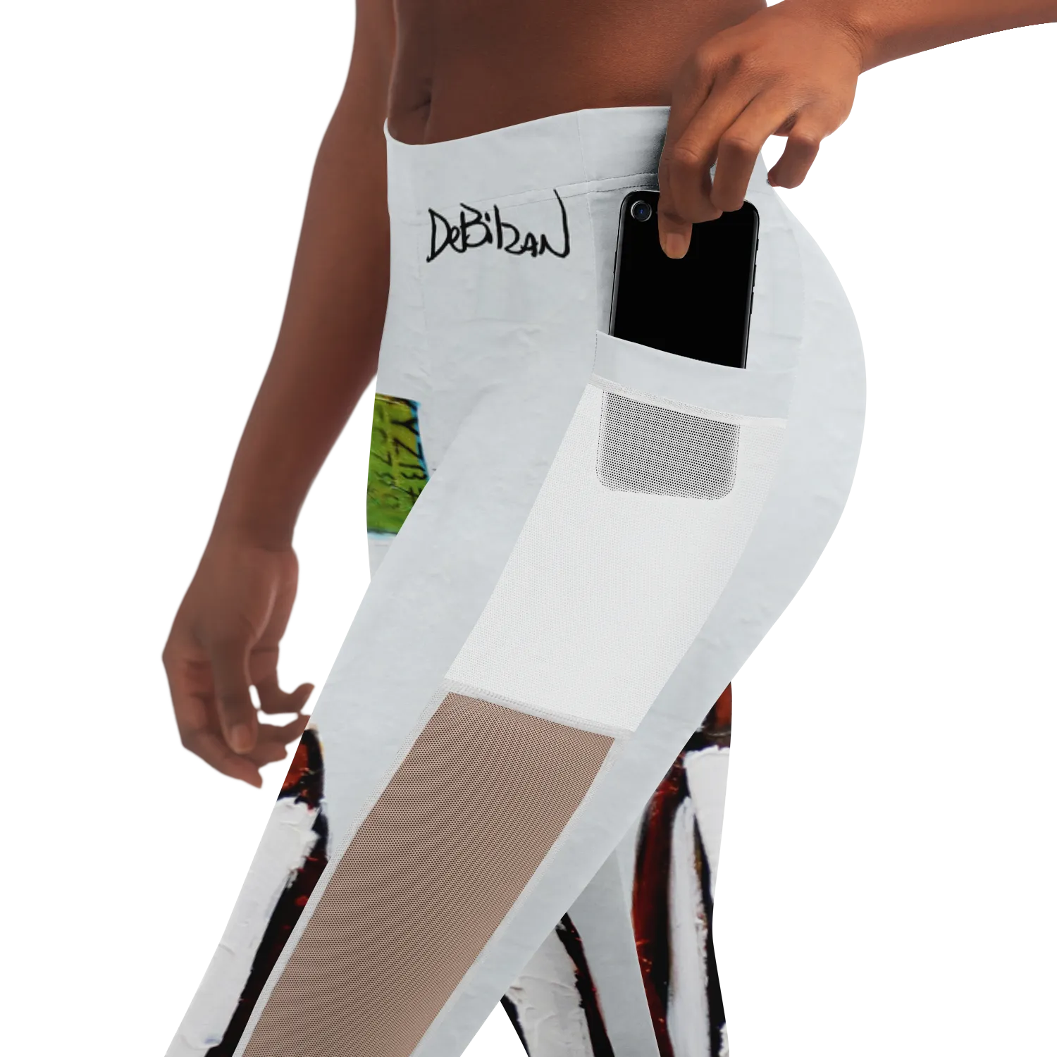 U I Together Mesh pocket legging
