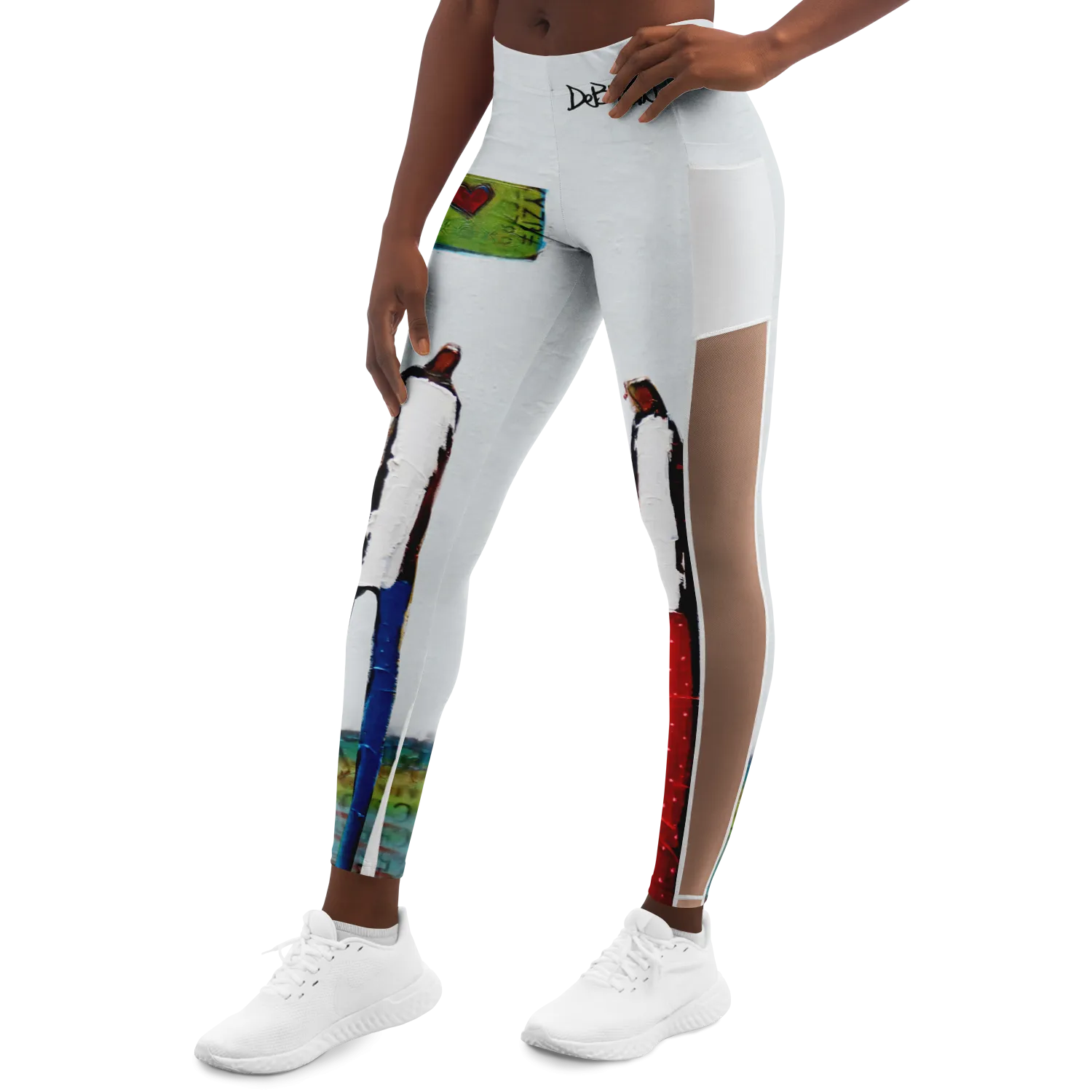 U I Together Mesh pocket legging