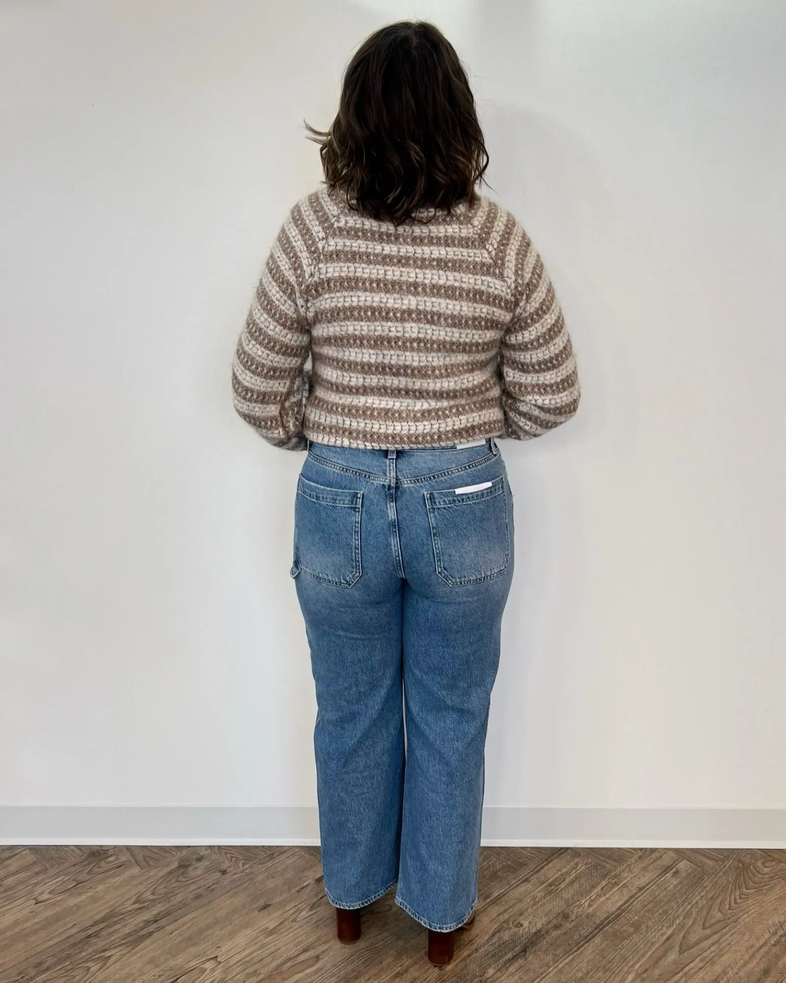 Vada Striped Cardigan