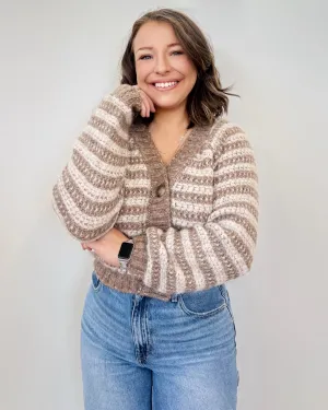 Vada Striped Cardigan