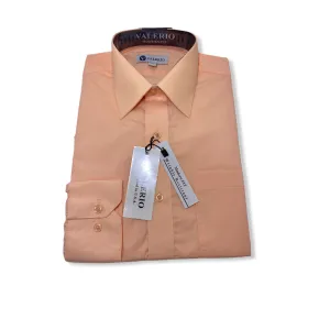 Valerio Peach Dress Shirt (NEW)