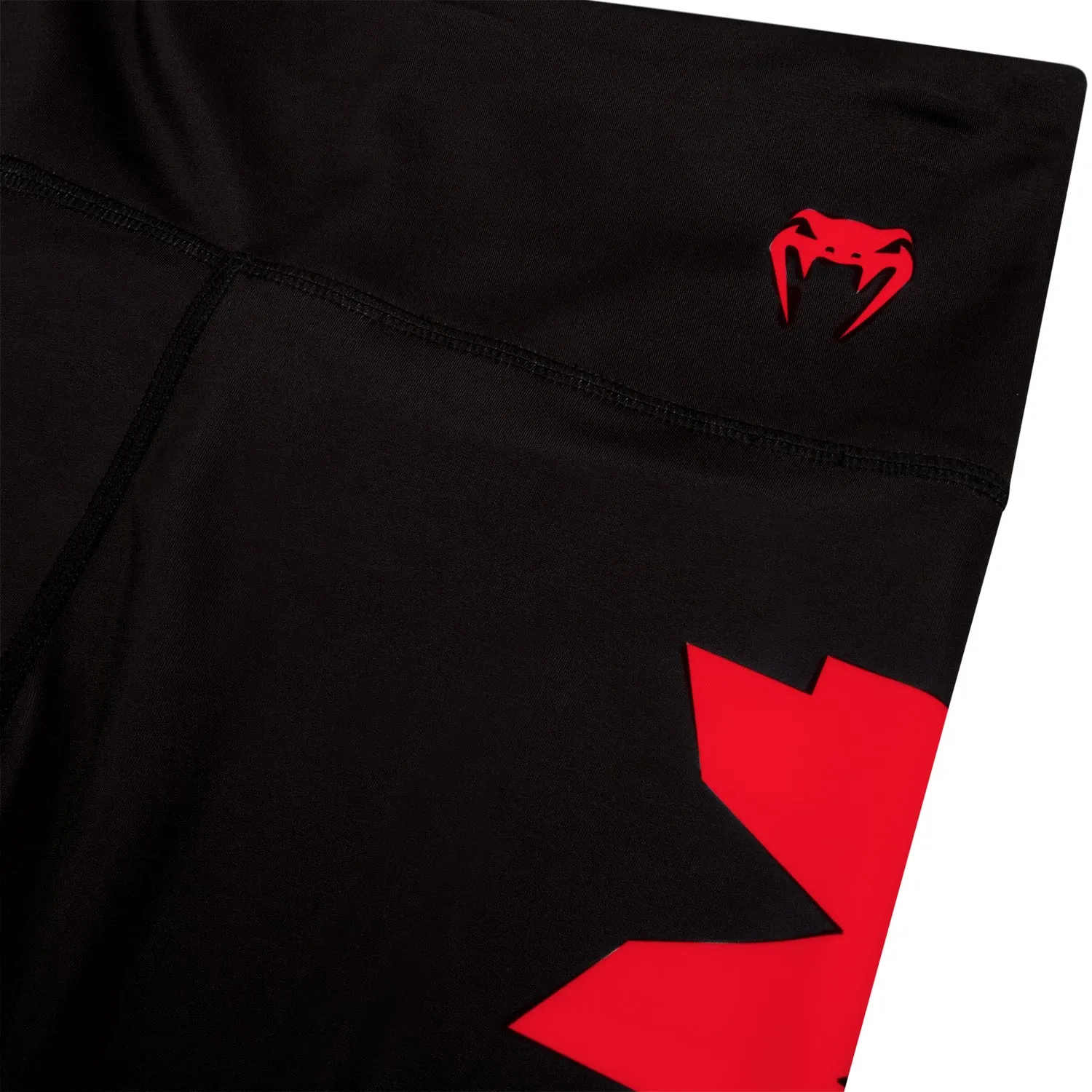 Venum Giant Cropped Leggings - Black/Red