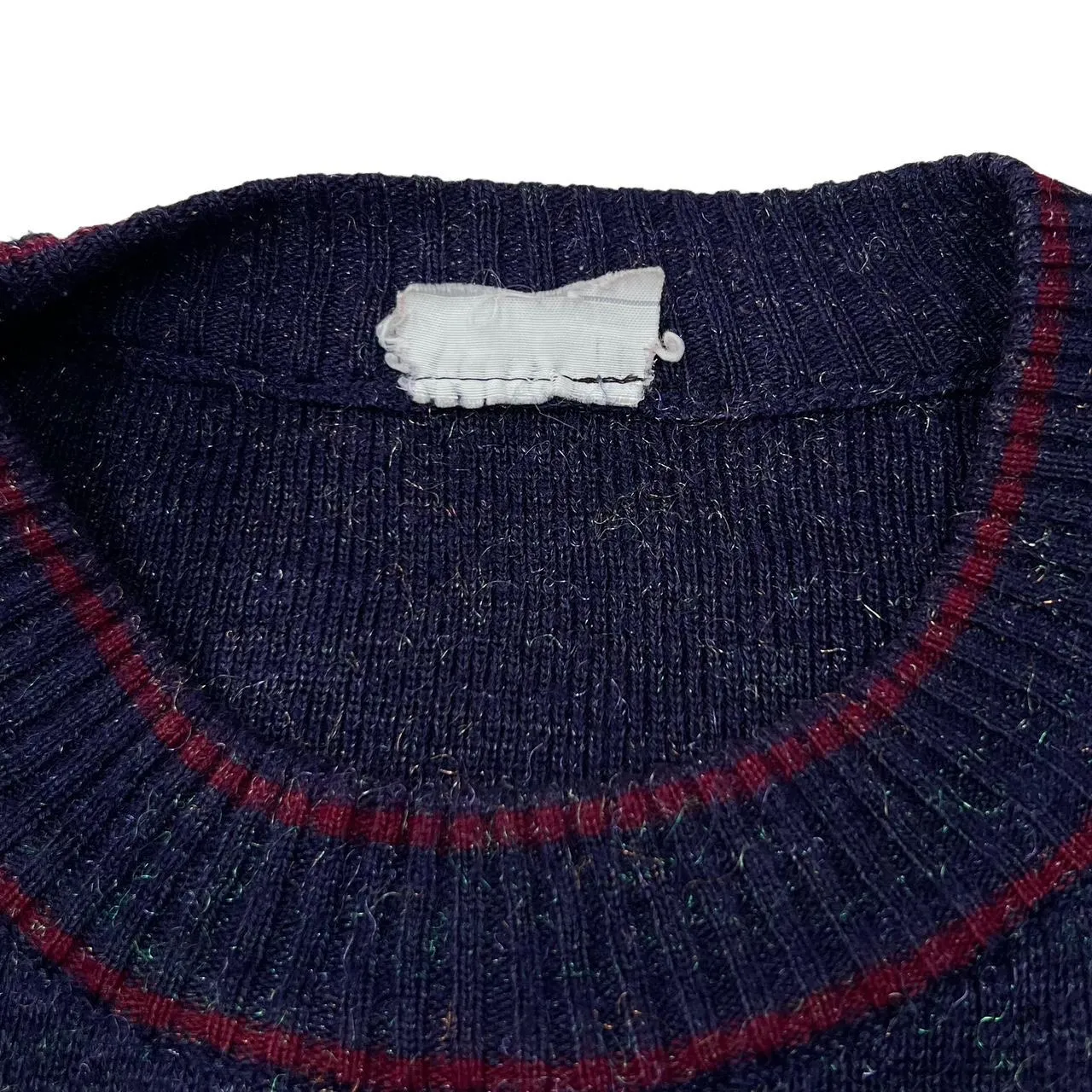 Vintage 90’s Horse Rider Jockey Embroidered Motif Crewneck Knit Sweater Jumper