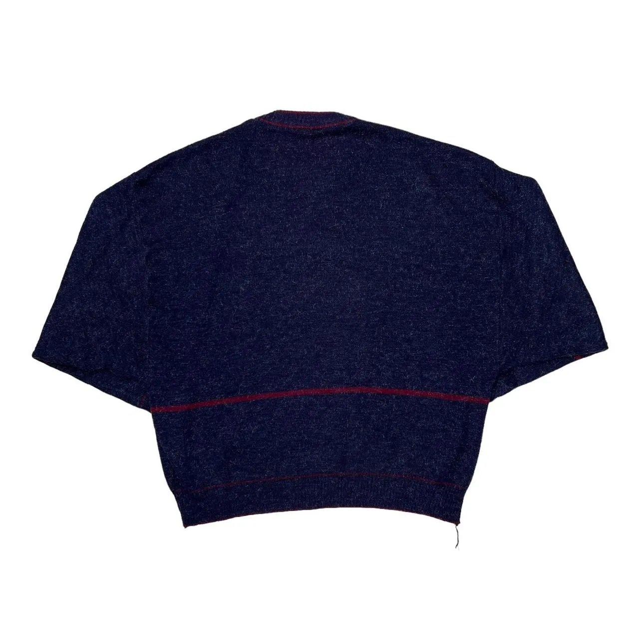 Vintage 90’s Horse Rider Jockey Embroidered Motif Crewneck Knit Sweater Jumper