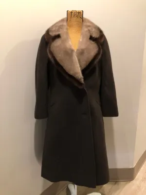 Vintage HM Original Wool Car Coat