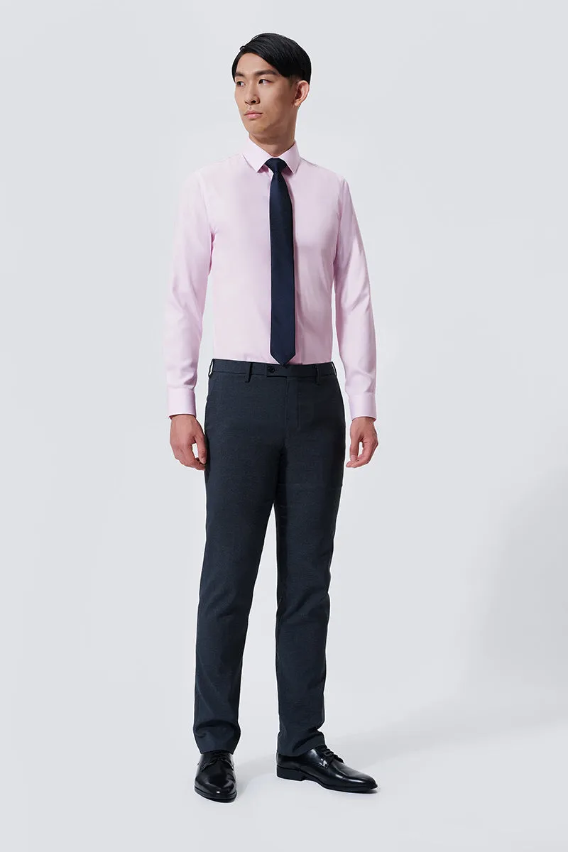 VISDRY™ Dobby Dress Shirt | Pink 3778NZ