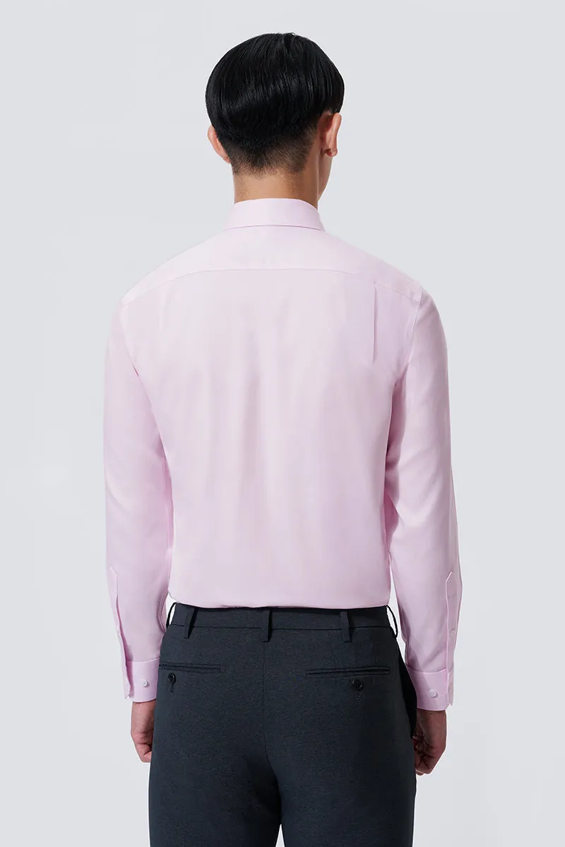 VISDRY™ Dobby Dress Shirt | Pink 3778NZ