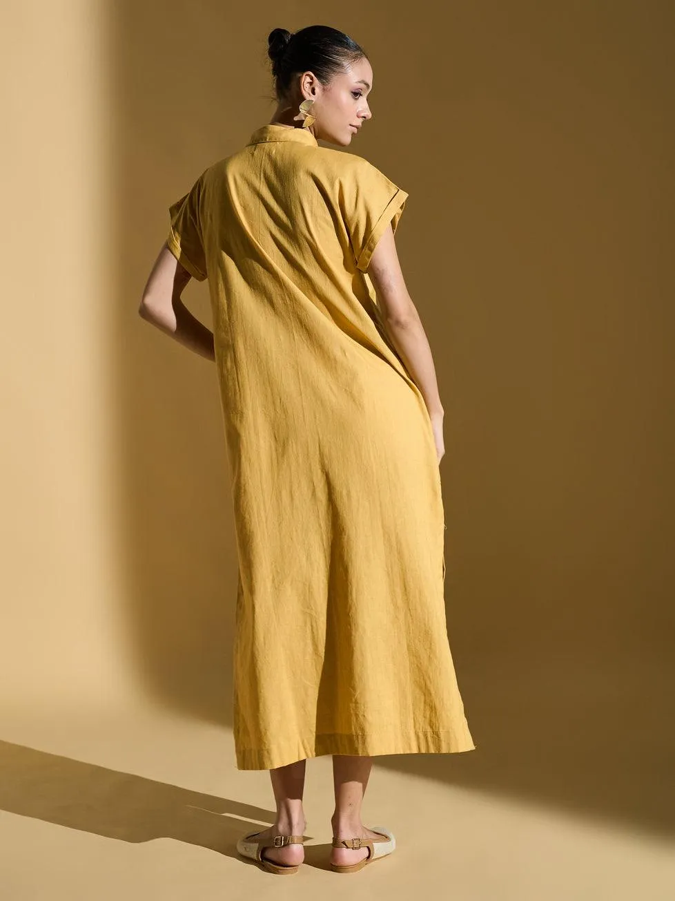 Vivacious- Effortless style, long shirt dress for everyday comfort