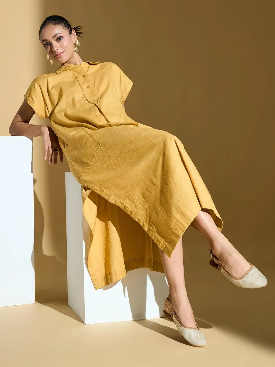 Vivacious- Effortless style, long shirt dress for everyday comfort