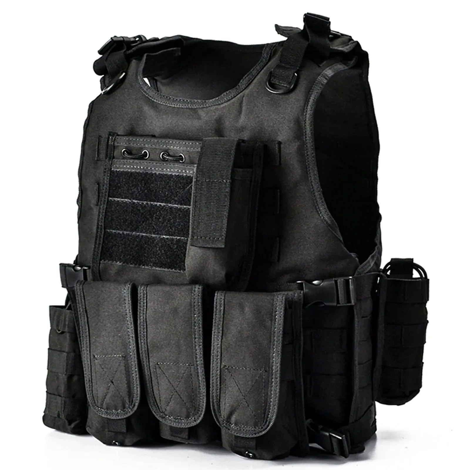 VT-322 YAKEDA  Military Tactical Vest Camouflage Body Armor Sports Wear Hunting Vest Army Molle police bulletproof Vest Black