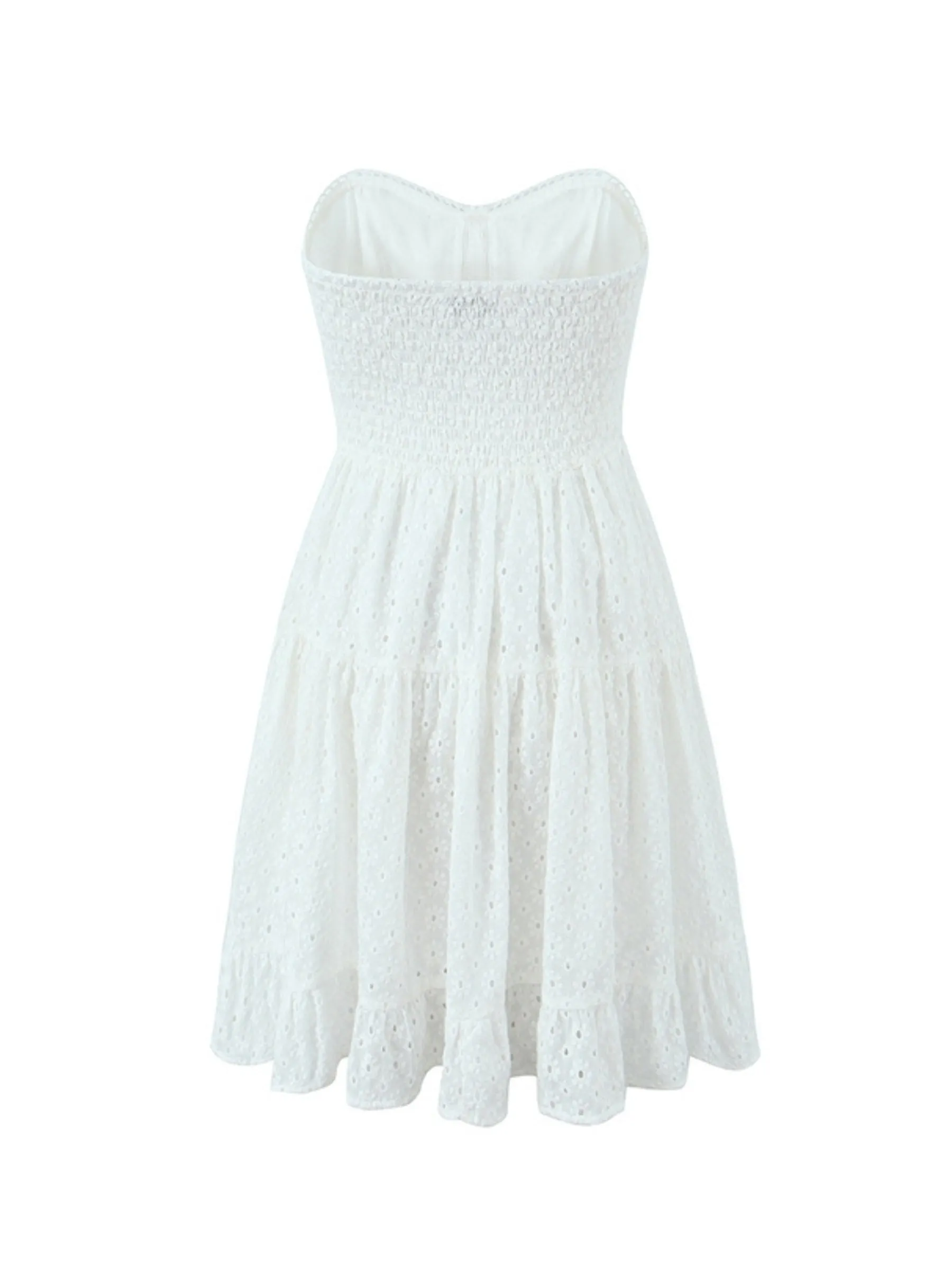 Vvsha Angelee Strapless Mini Dress