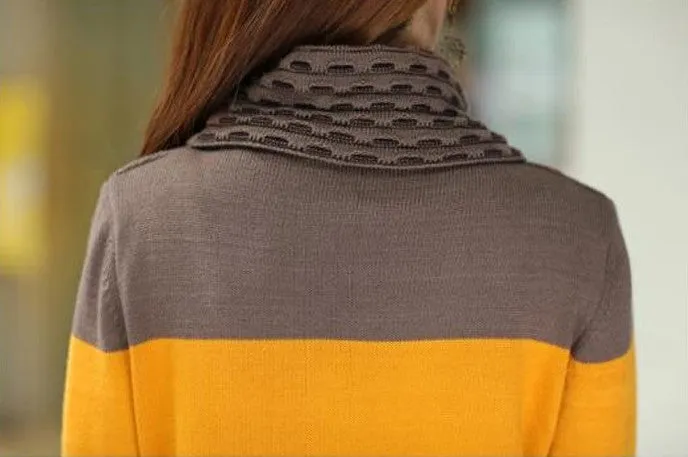 Warm Knitted Sweater Dress