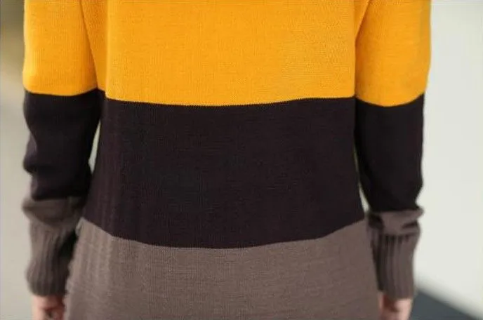 Warm Knitted Sweater Dress