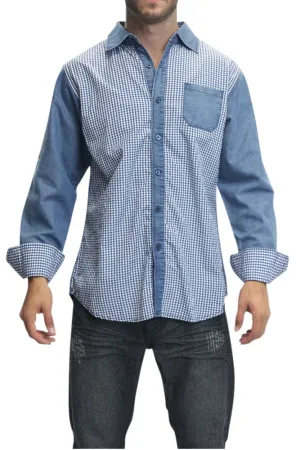 Washed Denim Button Up Shirt