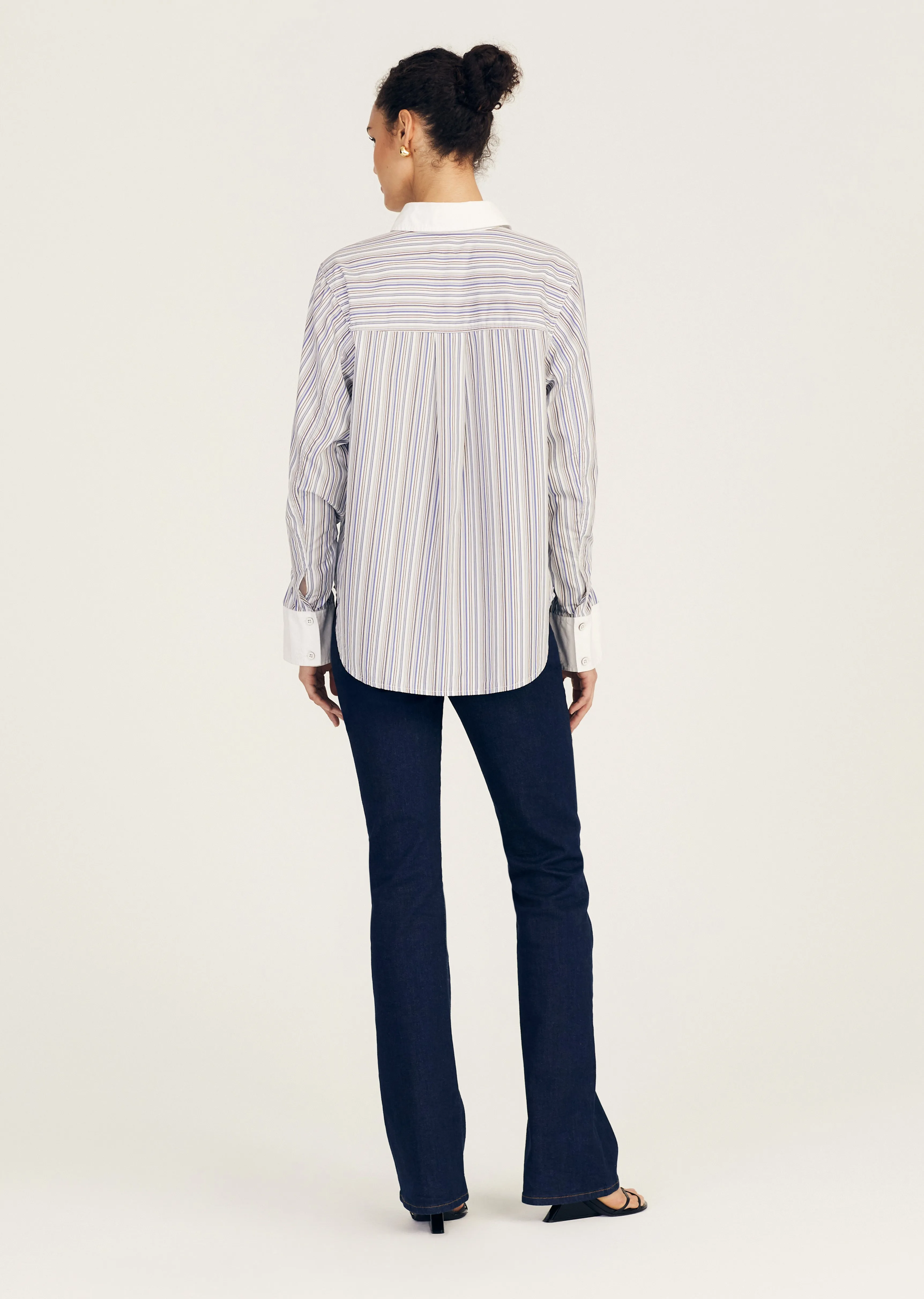 Wesley Shirt - Seine Blue Multi