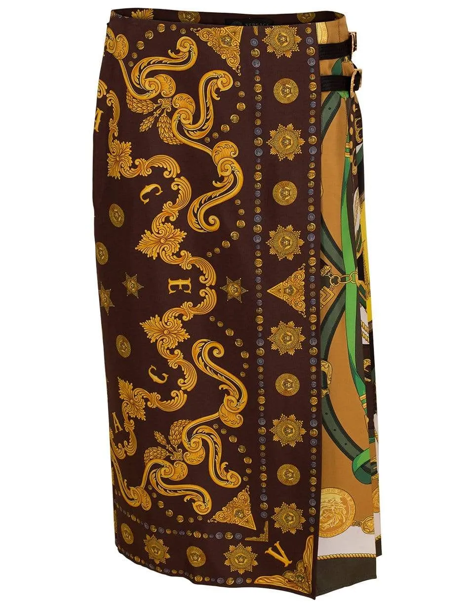 Western Rodeo Pleat Skirt